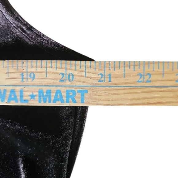 Coldwater Creek Vintage Brown Velvet Maxi Dress Women’s Large Holiday Partywear - Picture 7 of 8